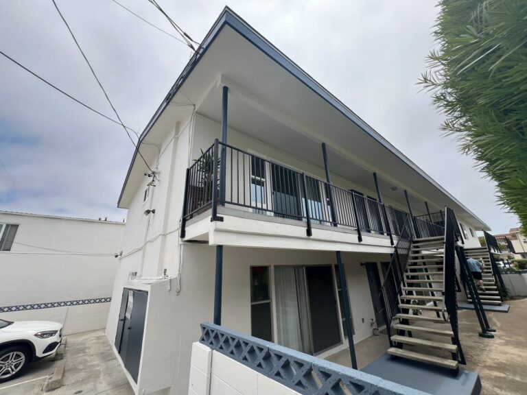 Exterior commercial project painting in North County San Diego.